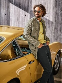 Oldtimer-Lederjacke -Men's Clothing Verkäufe EC24 6962 DD 1