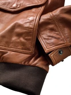 Savoir-vivre-Lederblouson -Men's Clothing Verkäufe EC24 6993 DH