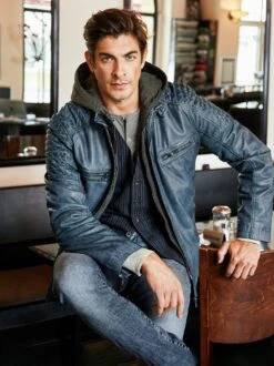 Urban Cowboy-Jeans -Men's Clothing Verkäufe EC24 7079 DB 1