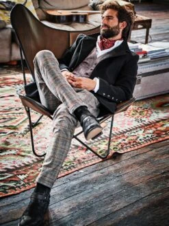 Gentleman-Hose -Men's Clothing Verkäufe EC24 7177 DE