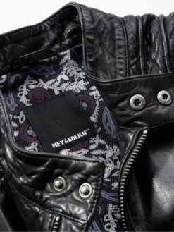 Regelbruch-Lederjacke -Men's Clothing Verkäufe EC24 7252 DG