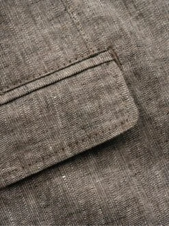 Ibiza-Anzugsakko Nuss -Men's Clothing Verkäufe EC24 7346 DH 1