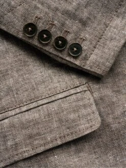 Ibiza-Anzugsakko Nuss -Men's Clothing Verkäufe EC24 7346 DJ