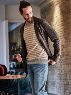 Boheme-Ledersakko -Men's Clothing Verkäufe EC24 7478 DE