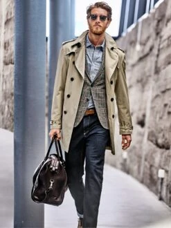 Inspector's Trench -Men's Clothing Verkäufe EC24 7658 DE 1