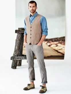 Bauern-Weste -Men's Clothing Verkäufe EC24 7914 DE