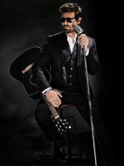 Signature-Anzugsakko Pianoblack -Men's Clothing Verkäufe EC24 7931 DC 1