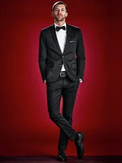 Signature-Anzugsakko Pianoblack -Men's Clothing Verkäufe EC24 7931 DD 1