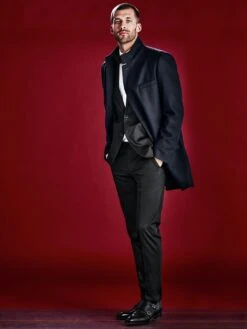 Signature-Anzugsakko Pianoblack -Men's Clothing Verkäufe EC24 7931 DE