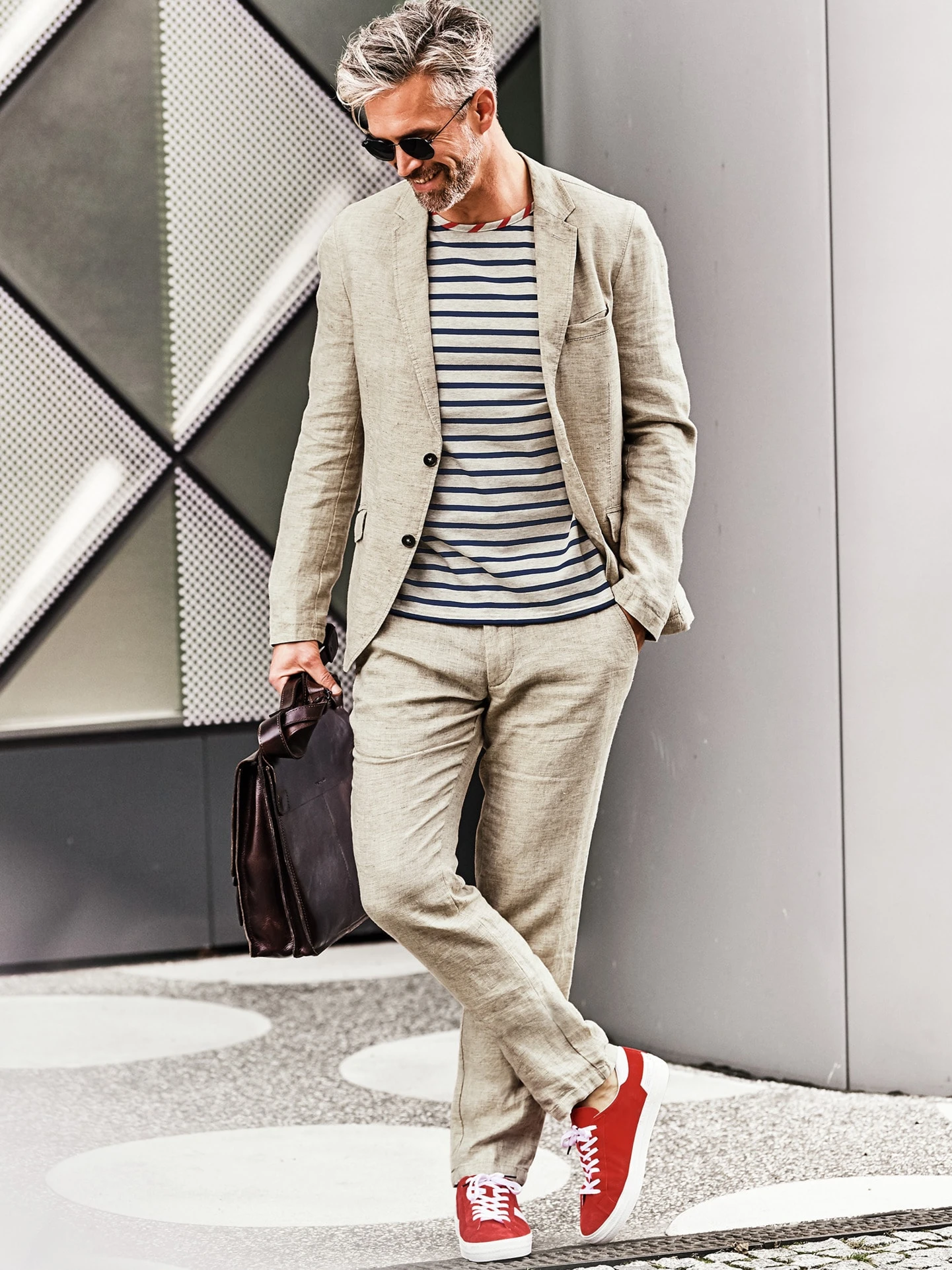 Ibiza-Anzugsakko Sand 12 Ibiza-Anzugsakko Sand – Bild 12