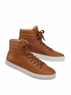 Gereifter Hightop-Sneaker -Men's Clothing Verkäufe EC25 7023 DI