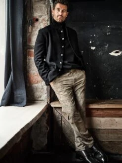 Doppel-Monk -Men's Clothing Verkäufe EC25 7937 DB