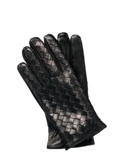 Geflochtener Lederhandschuh