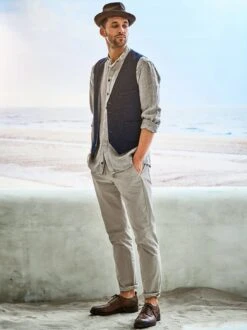 Leder-Trilby -Men's Clothing Verkäufe EC29 7134 DF